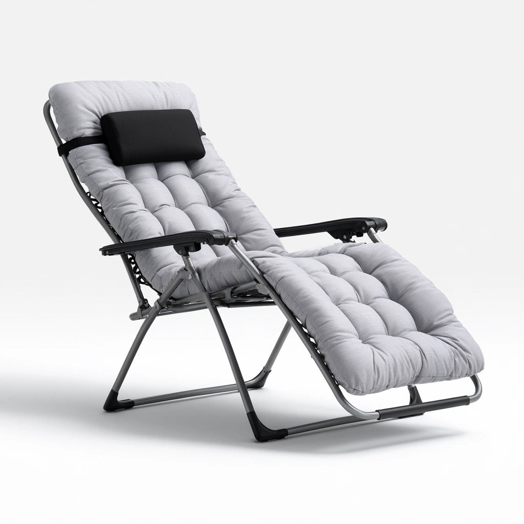 Franexo white zero gravity relaxation fauteuil with sleek design, positioned on a solid white background.